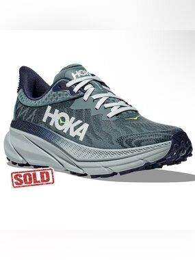 NIB HOKA Men’s Challenger ATR 7 M Mountain Fog/Druzy | Size 9.5